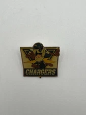 TAZ~San Diego Chargers Tasmanian Devil Pin / Badge~Football~NFL~Looney Tunes