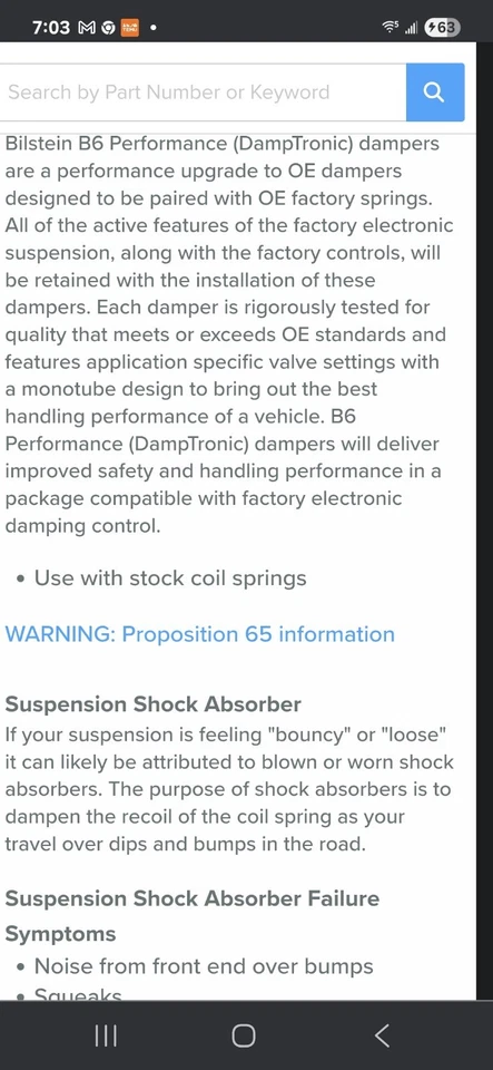 BILSTEIN B6 PERFORMANCE AMORTIGUADOR TRASERO 911 '05-13 PORSCHE 911 997 CARRERA PASM CARS Foto 2 de 3