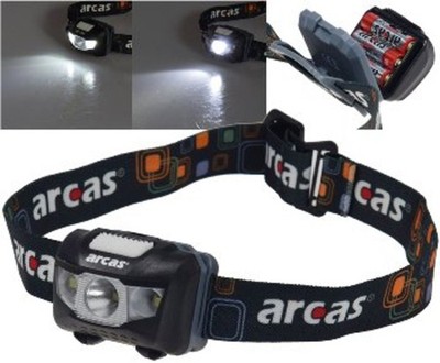 ChiliTec LED Headlamp ''HeadLight CREE'' 5W 160 Lumens, incl. 3 x Micro Batteries