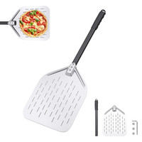 Pizzaschieber Pizzaschaufel Aluminium Pizzawender Pizzaheber Brotschieber Pizza