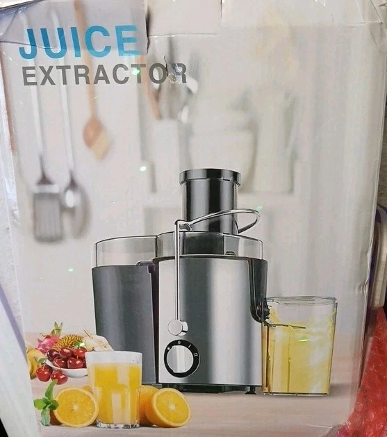 800W Electric Juicer Fruit Vegetable Blender Juice Extractor Citrus Machine New