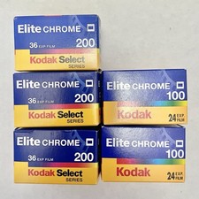 Kodak 100 ISO 35mm Color Slide Film  Kodak 200 ISO 35mm Color Slide Film