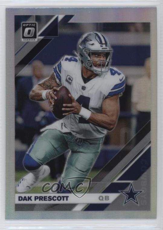 2019 Panini Donruss Optic Holo Prizm Dak Prescott #27 1dl2