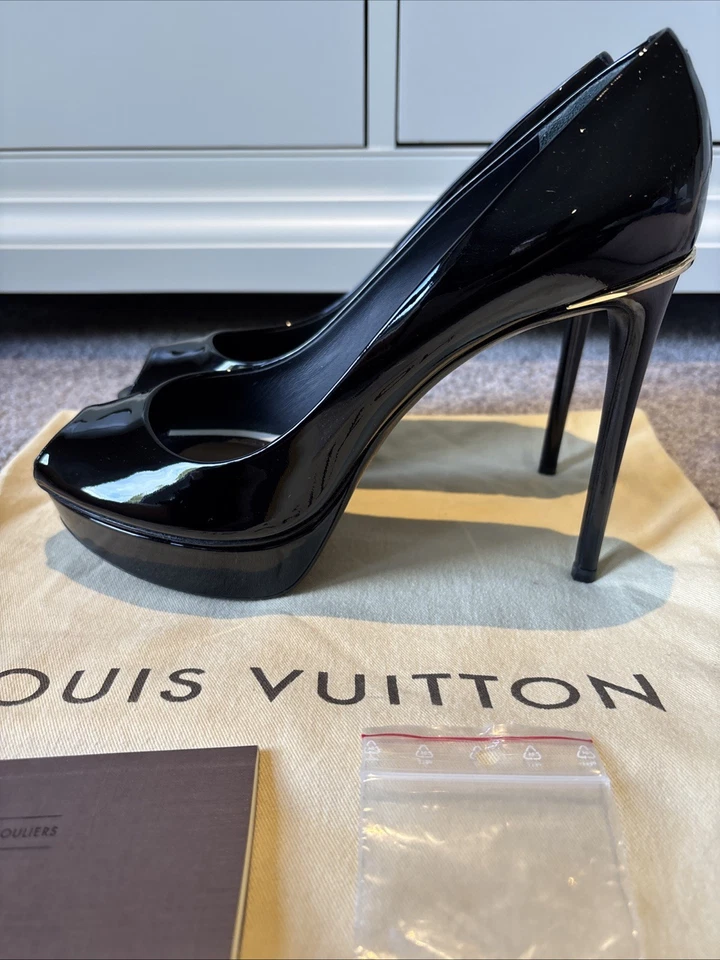 Louis Vuitton Women's Black  Shoes Size Eu 41 Uk 8 New Without Box - Image 3 of 4