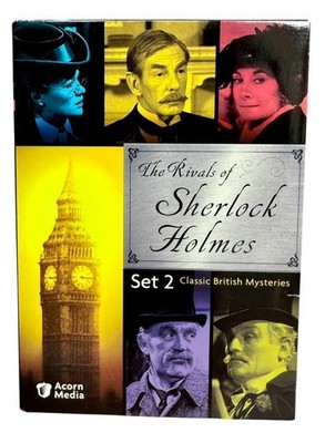 Rivals of Sherlock Holmes Set #2 Classic British Mysteries 4 DVD Set