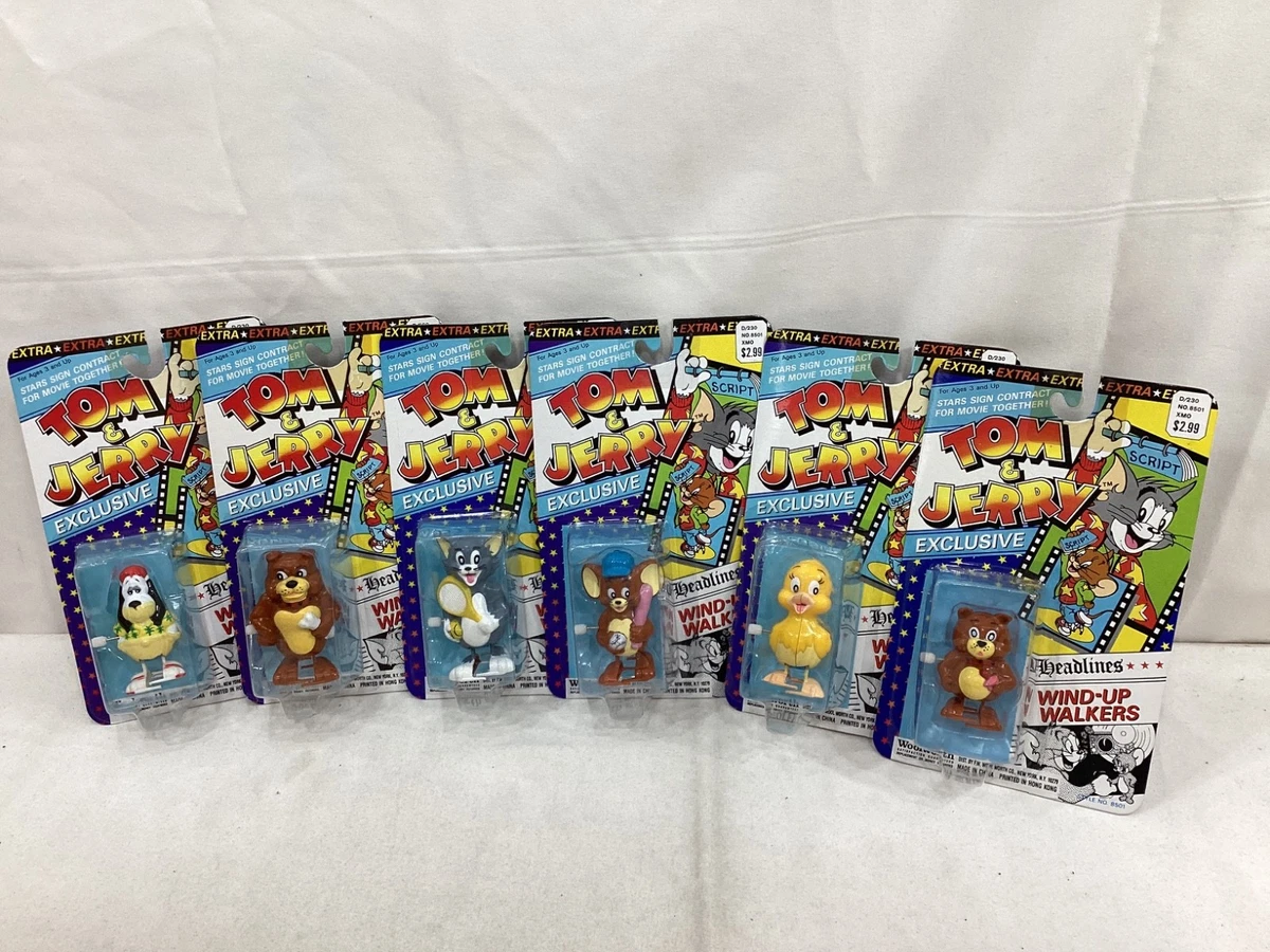 Figurine - TOM & JERRY - QUICK -Jouet mécanique - 1999 - Turner