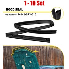 Fit Honda Civic Eg 1992-95 Hatchback Front Hood Weatherstrip Seal Molding 1-10x