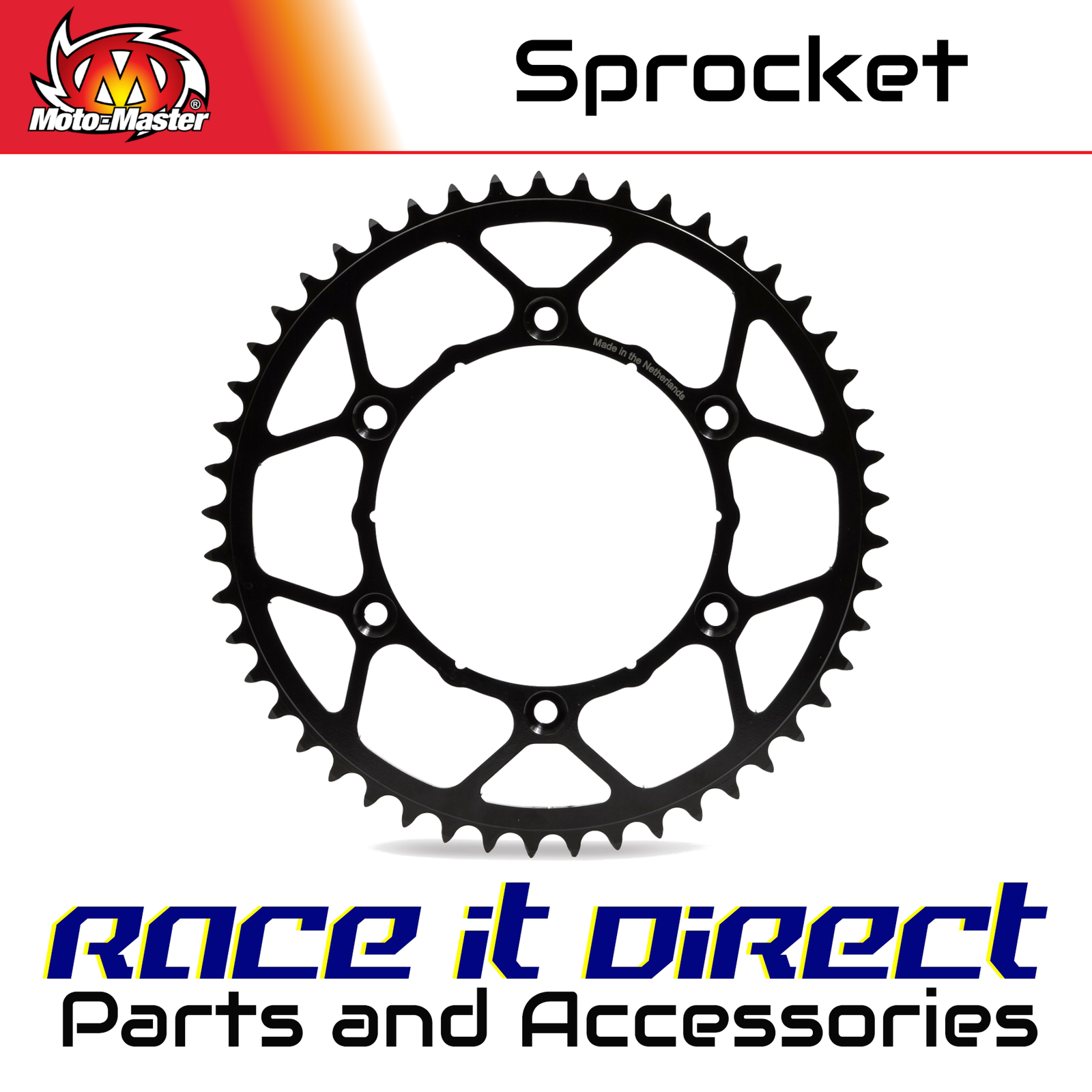 Sprocket for HONDA CRF 450 L 2019-2020 Rear Steel Ultralight 52T MotoMaster