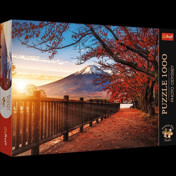 Puzzle Trefl 1000 Teile Fuji Japan Premium Plus QualitäT-image