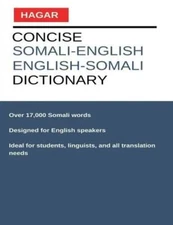 Concise Somali-EnglishEnglish-Somali Dictionary - Paperback - GOOD