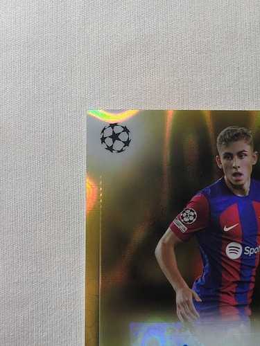 Fermin Lopez 2023-24 Topps Cromo Oro Lava Auto Rifrattore Rookie RC Autografo - Foto 4 di 16