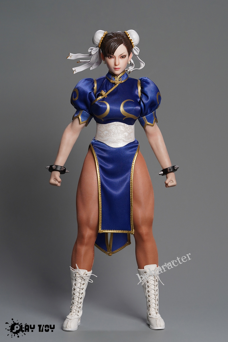 PLAY TOY P019 Chun-Li Street Fighter 1/6 Female Action