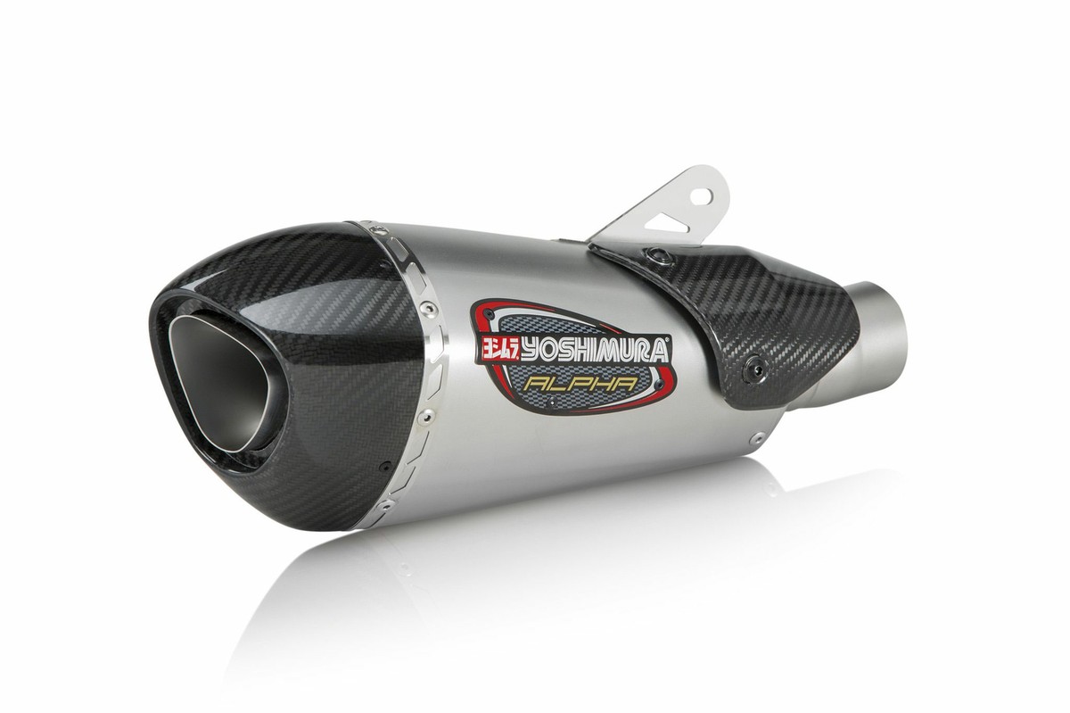 シバとん Yoshimura Alpha T Street Series Slip-On Exhaust SS-SS-CF Works