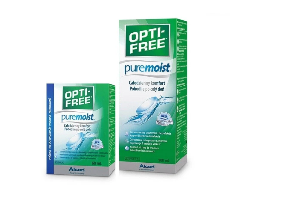 Alcon Opti-Free Puremoist Contact Lens Solution 300ml + FREE 60ml