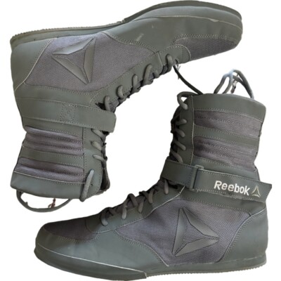 Reebok Men\'s Olive Green Lace-Up Training Boots with White Sole Amazon.com | Reebok Men main image 4