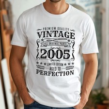 Vintage 2005 t-shirt, 20th Birthday Shirt, 2005 Birthday, Vintage 2005, 20th Tee