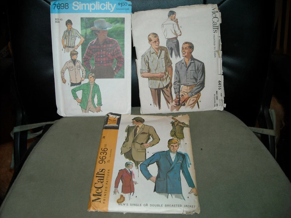 VINTAGE M: McCall S: simplicity patterns 40's-80's 4? uncut 3 mo - 2 year - Image 4 of 4