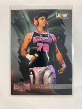 Max Caster 2022 Sky Box AEW All Elite Wrestling #44 Card
