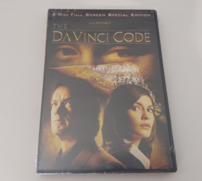 The DaVinci Code (DVD, 2006) 2-Disc Full Screen Special Edition Brand New Sealed