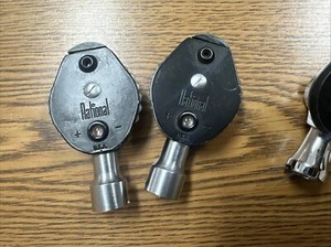 Vintage Statham National Otoscope And Ophthalmoscope Diagnostic Heads Working