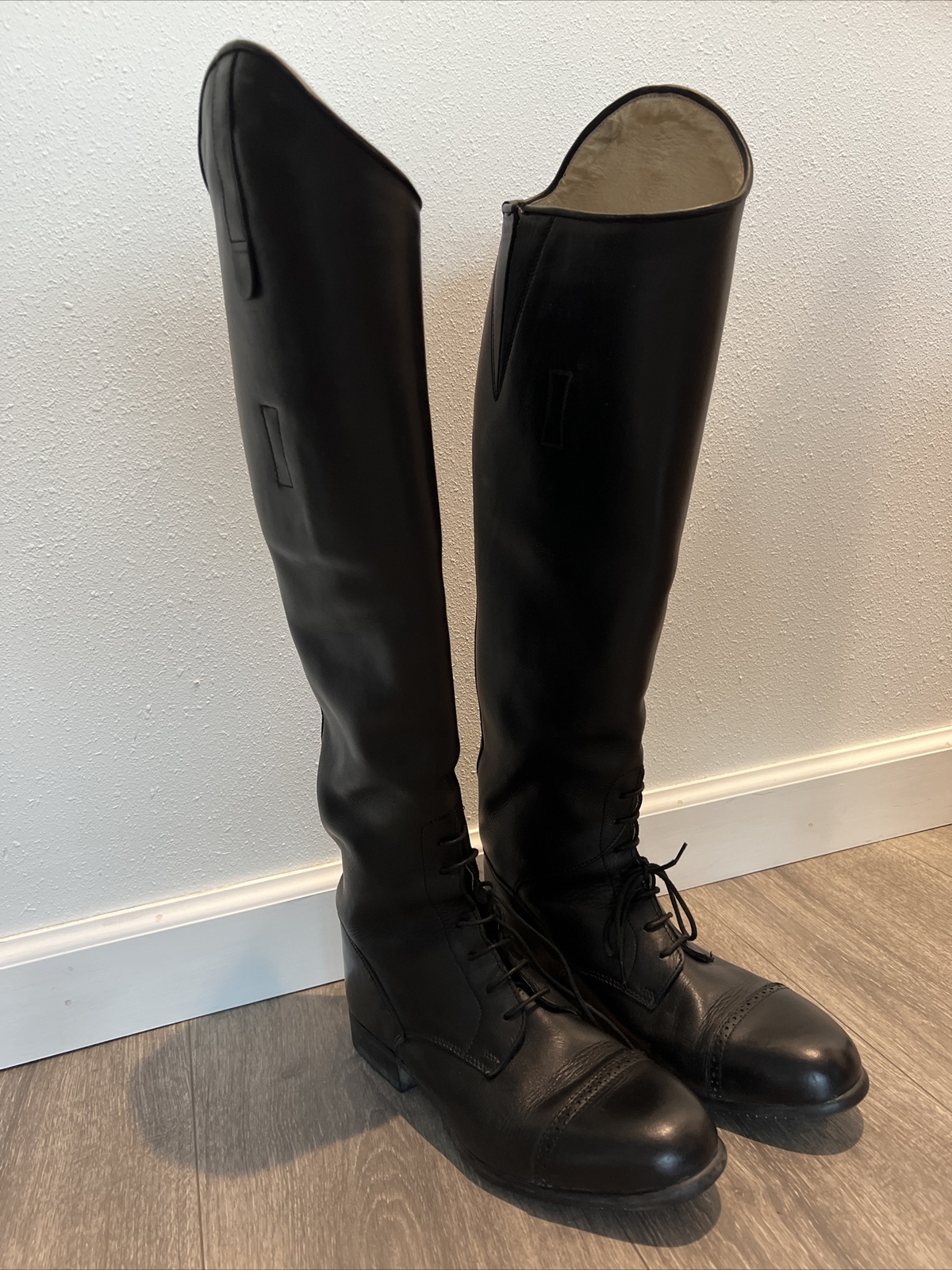 Women’s Grand Prix Riding Boots Made In Italy Size 9 Gem