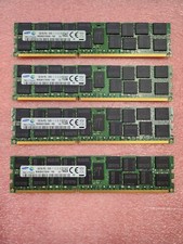 Lot of 4 Samsung M393B2G70QH0-YK0 16GB DDR3 PC3L-12800R Server Memory