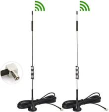 2Pack 4G LTE 7dBi Magnetic MIMO TS9 Antenna for Verizon USB Modem Dongle Adapter