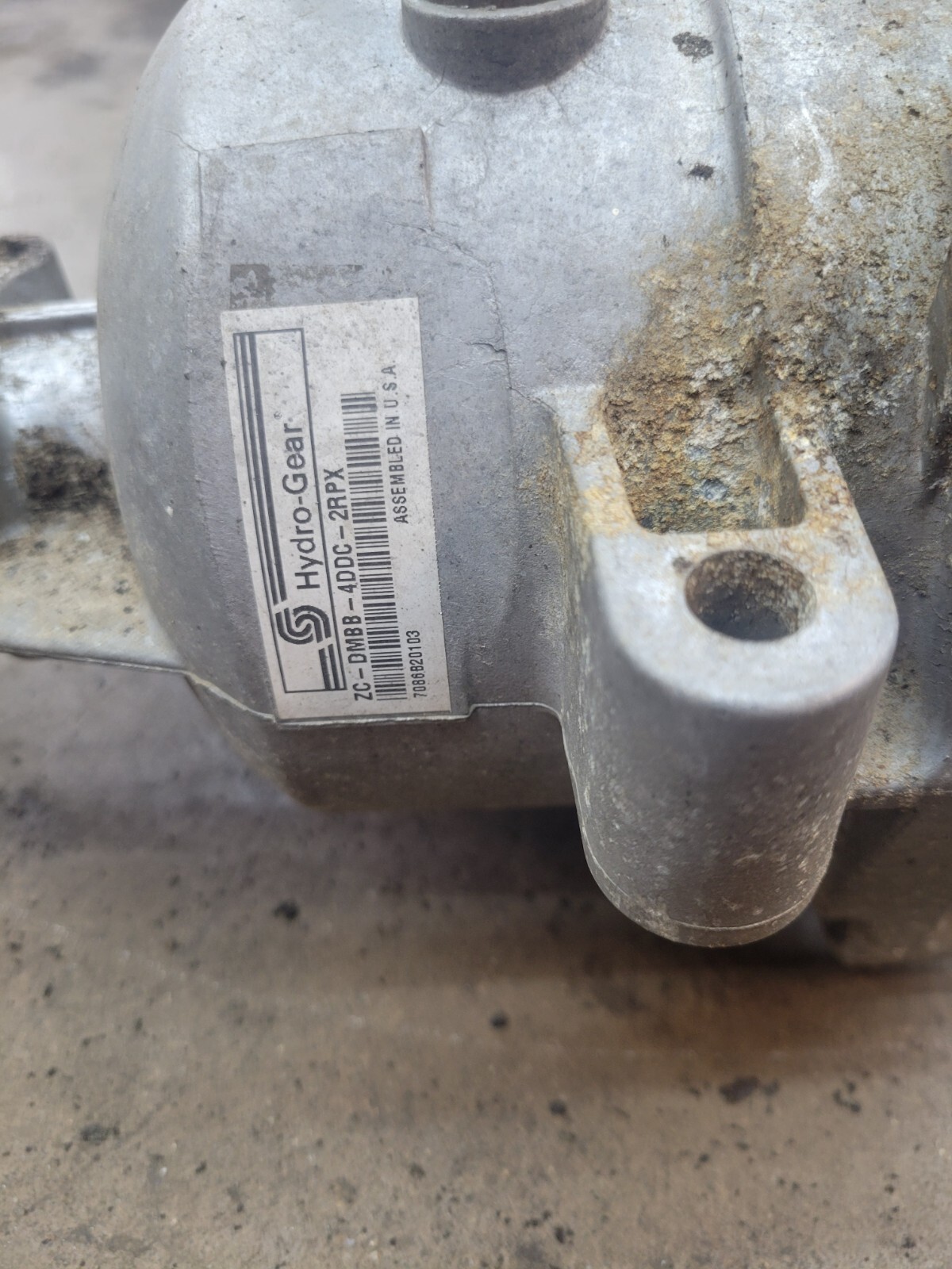 LH HydroGear Transmission Transaxle ZCDMBBCAGB24PX Cub Cadet RZT