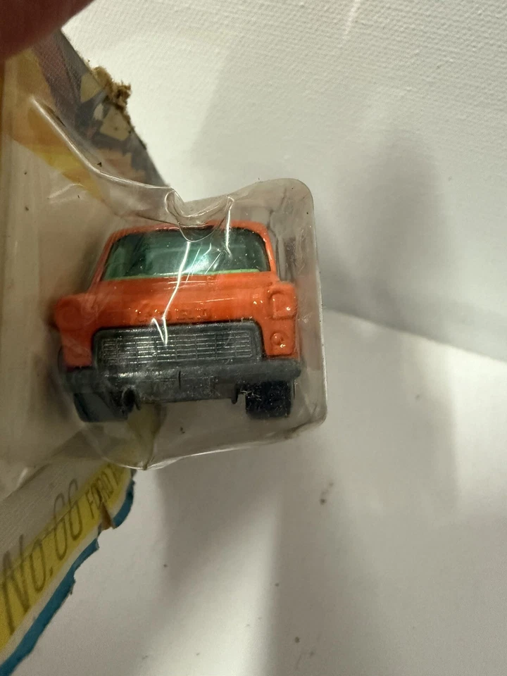 De colección Matchbox Superfast No.66 Naranja Ford Transit 1977 ¡¡con contenedores!!! Foto 2 de 4