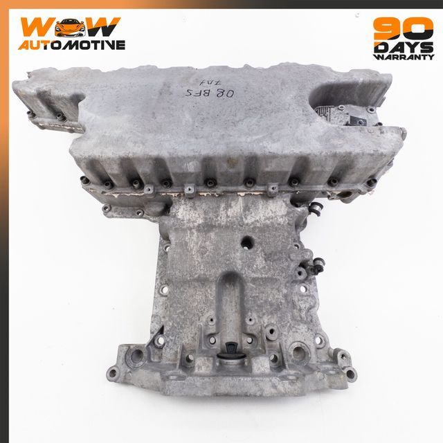04-13 BENTLEY CONTINENTAL FLYING SPUR 6.0L ENGINE LOWER UPPER OIL SUMP PAN OEM