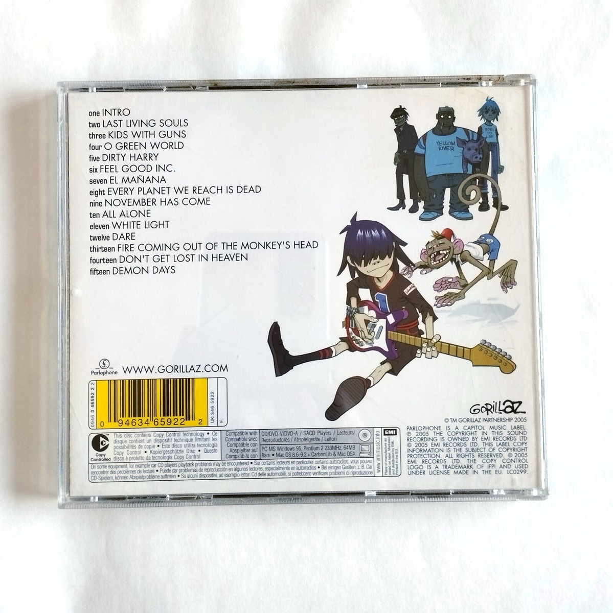 Demon Days by Gorillaz (CD, 2005) 724387383821| eBay