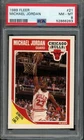 1989 Fleer Michael Jordan PSA 8 Near MINT Card #21 Chicago Bulls HOF