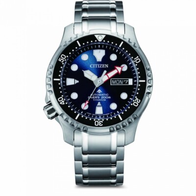 Citizen Herrenuhr NY0100-50M Promaster Aqualand Uhr Armbanduhr Diver Titanium