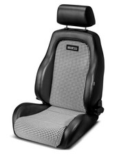 Sparco GT Tuning Sportsitz Schwarz/Weiß