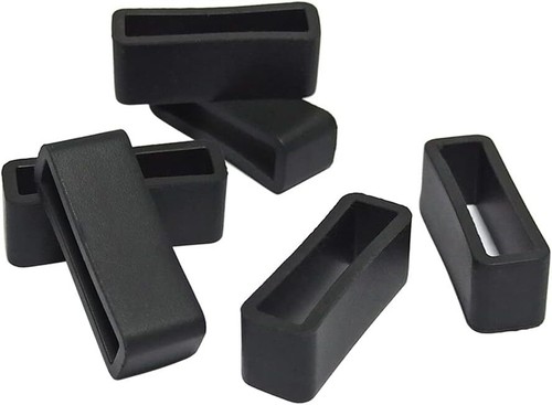 6 Pcs Watch Band Loop Holder Keeper for Resin Belt, Replacement Fastener Rings f - Picture 7 of 7