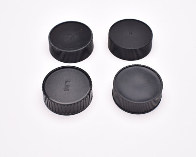 Unbranded Leica 14269 M Mount Rear Lens Cap Lot Qty-4 Leitz (#T1273)  
