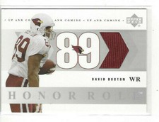 David Boston 2002 Upper Deck Honor Roll Up and Coming #UC-BO