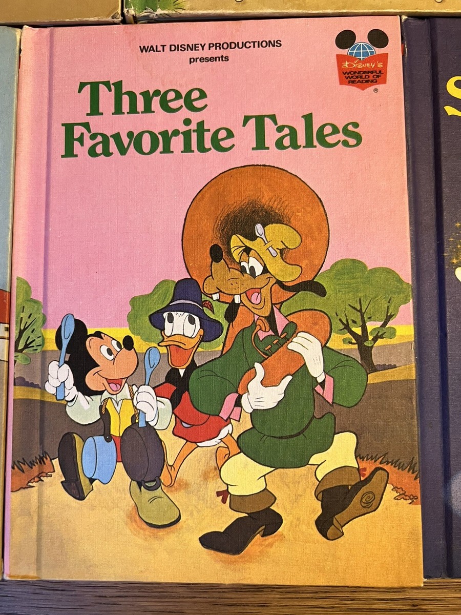 【ビンテージ】Wonderful World of Walt Disney Vintage Disney's Wonderful World of Reading Hardcover