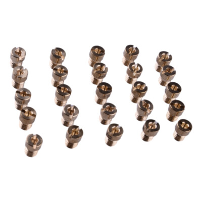 25 Pezzi Carburatore Principale Jet Ugelli For-Dellorto M5#55 - Foto 11