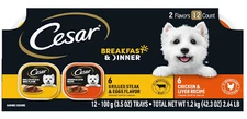 Wet Dog Food Classic Loaf in Sauce Breakfast and Dinner Mealtime Variety Pack...