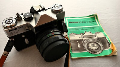 REVUE FLEX EM mit Helios-44M-Objektiv 2/58mm (guter Zustand)