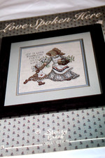 Stoney Creek Love Spoken Here Cross Stitch Pattern