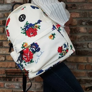 tory burch floral backpack