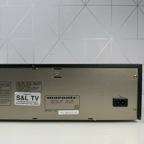 Marantz SD 155 Stereo Cassette Deck Player Recorder HiFi Separate - Picture 13 of 14