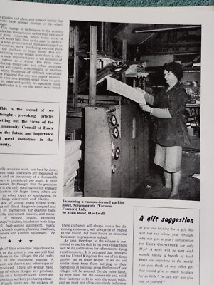 K1y Ephemera 1960s Picture Screenoprints Vacuum Formers Ltd Hawkwell