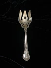 Antique GORHAM Sterling Silver Chantilly Pattern Serving Fork Pat. 1895 Hallmark