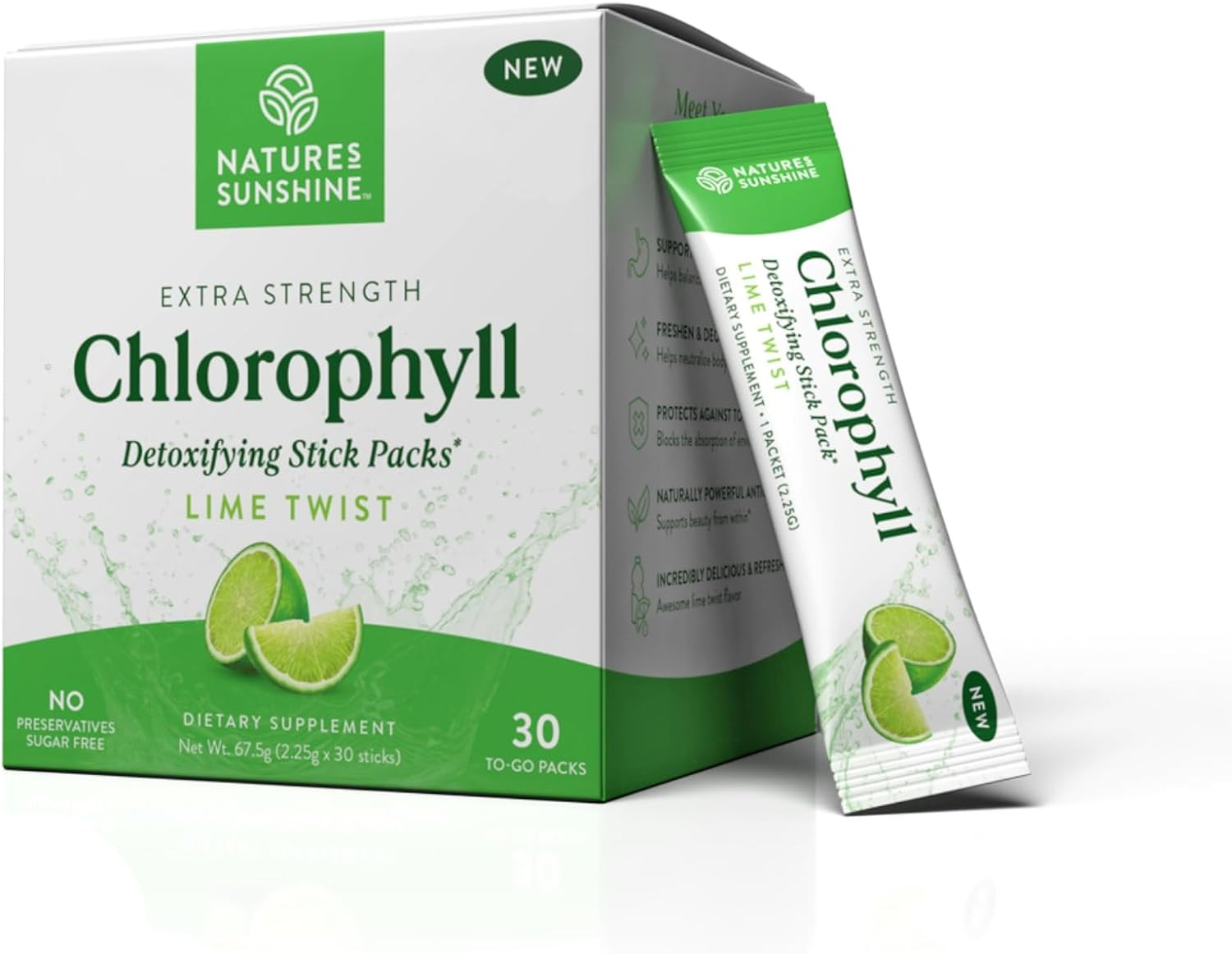 Chlorophyll Stick Packs: Supercharge Your Detox and Boost Gut Health in Convenie