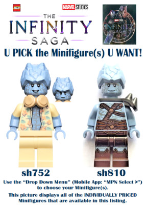 LEGO  U PICK Marvel Super Heroes: The Infinity Saga KORG Minifigures **NEW**