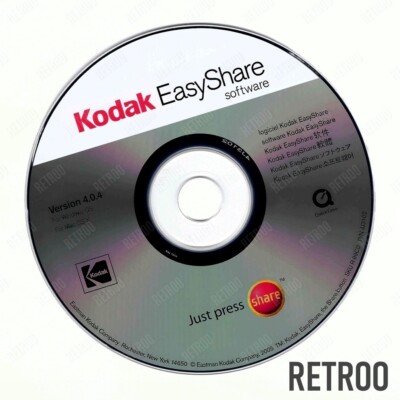 Kodak Software CD EasyShare Version 4.0.4 Windows & Mac OS X Digitalkamera