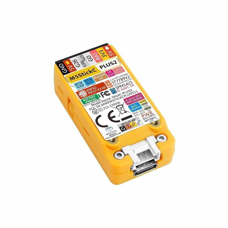 M5 Stick M5Stack K Di Sviluppo Mini IoT Ufficiale M5StickC PLUS2 - Foto 8